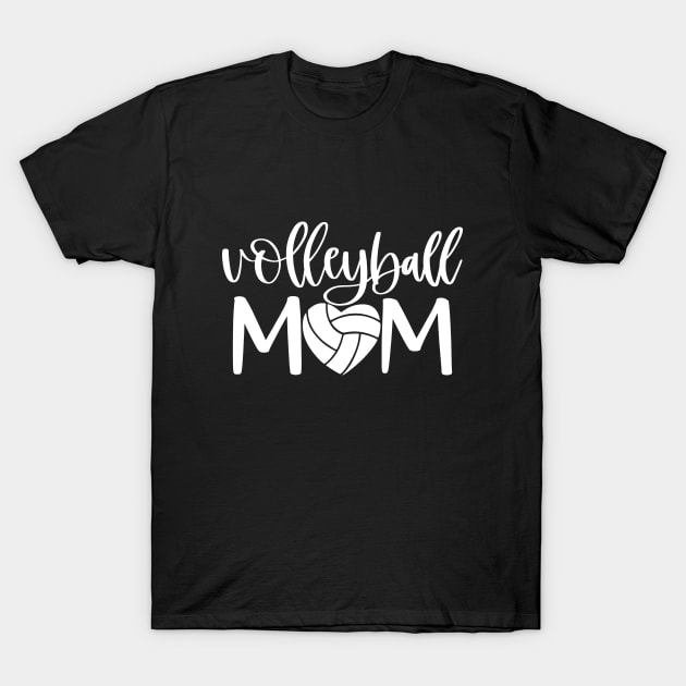 Volleyball Mom T-shirt Mother's Day Gift T-Shirt by mommyshirts